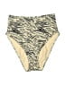 Pepper Animal Print Tan Swimsuit Bottoms Size S - photo 1