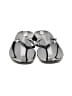 CALVIN KLEIN JEANS Silver Flip Flops Size 10 - photo 2