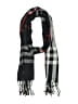 Unbranded Plaid Black Scarf One size - photo 1