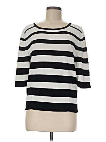 Pink Tartan 3/4 Sleeve Top (view 1)
