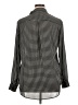 Equipment 100% Polyester Houndstooth Gray Long Sleeve Blouse Size XL - photo 2