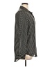 Equipment 100% Polyester Houndstooth Gray Long Sleeve Blouse Size XL - photo 4