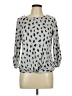 I.N. Studio Silver 3/4 Sleeve T-Shirt Size M - photo 1