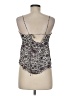 Chelsea28 100% Polyester Brown Sleeveless Top Size M - photo 2