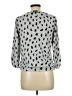 I.N. Studio Silver 3/4 Sleeve T-Shirt Size M - photo 2