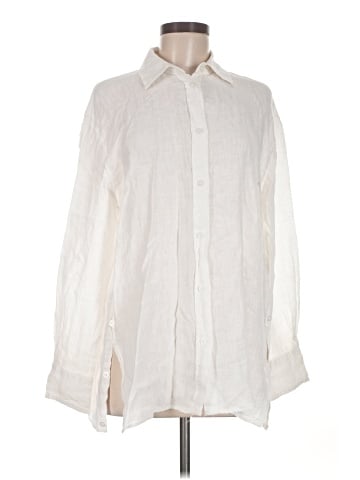 Zara Long Sleeve Button-Down Shirt (view 1)
