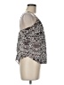 Chelsea28 100% Polyester Brown Sleeveless Top Size M - photo 4