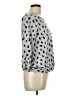 I.N. Studio Silver 3/4 Sleeve T-Shirt Size M - photo 4