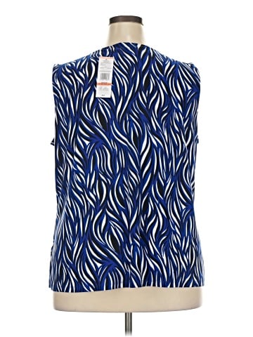 Black Label by Evan Picone Sleeveless Blouse (view 2)