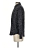 Rails 100% Rayon Animal Print Black Long Sleeve Blouse Size XS - photo 5