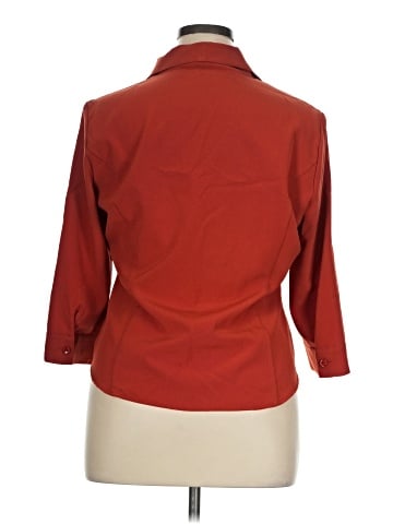 Kathy Che 3/4 Sleeve Button-Down Shirt (view 2)