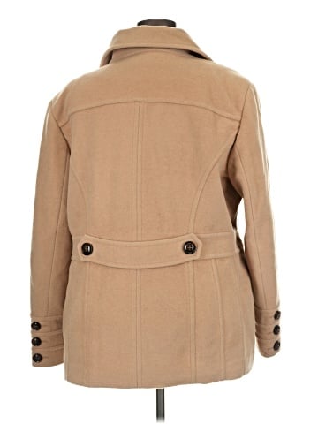 St. John's Bay Wool Coat (view 2)