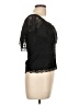 Atmosphere 100% Polyester Black Short Sleeve Top Size 10 - photo 4