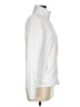 Adidas 100% Polyester Solid White Track Jacket Size M - photo 4