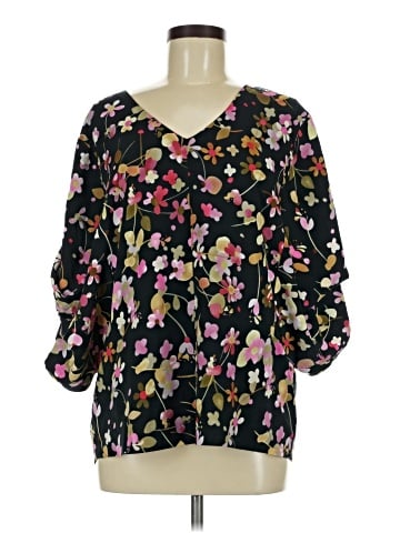 CAbi 3/4 Sleeve Blouse (view 1)