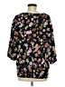 CAbi 100% Polyester Floral Black 3/4 Sleeve Blouse Size M - photo 2