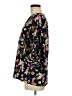 CAbi 100% Polyester Floral Black 3/4 Sleeve Blouse Size M - photo 5