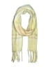 By Anthropologie 100% Polyester Yellow Scarf One size - photo 1