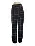 Elevenses 100% Polyester Plaid Black Casual Pants Size S - photo 2