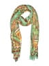 Unbranded 100% Polyester Paisley Green Scarf One size - photo 1