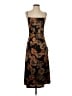 Lulus 100% Polyester Paisley Brown Cocktail Dress Size XS - photo 1