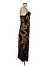 Lulus 100% Polyester Paisley Brown Cocktail Dress Size XS - photo 4