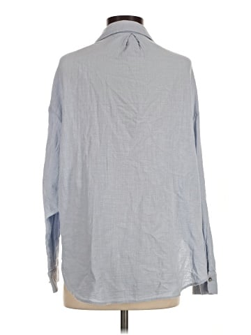 Zara Long Sleeve Button-Down Shirt (view 2)