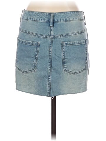 No Boundaries Denim Skirt (view 2)