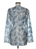 Tory Burch Blue Long Sleeve Blouse Size 6 - photo 2