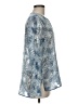 Tory Burch Blue Long Sleeve Blouse Size 6 - photo 4