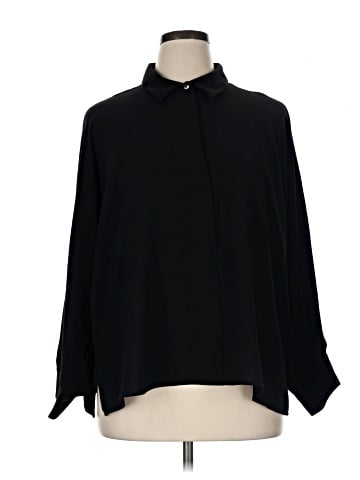Calvin Klein Long Sleeve Blouse (view 1)