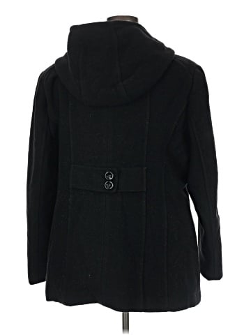 St. John's Bay Wool Coat (view 2)