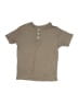 Falls Creek Tan Brown Short Sleeve Henley Size 8 - photo 1