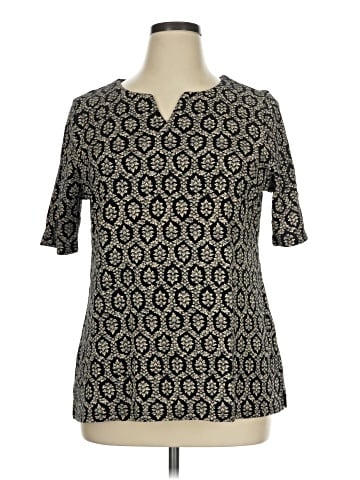 Croft & Barrow 3/4 Sleeve T-Shirt (view 1)