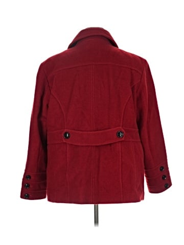 St. John's Bay Wool Coat (view 2)