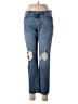Old Navy Hearts Blue Jeans Size 6 - photo 1