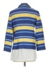 Talbots Stripes Blue Blazer Size 2 - photo 2