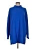 Express 100% Nylon Blue Turtleneck Sweater Size M - photo 1