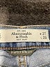 Abercrombie & Fitch Hearts Blue Jeans Size 27 waist - photo 7