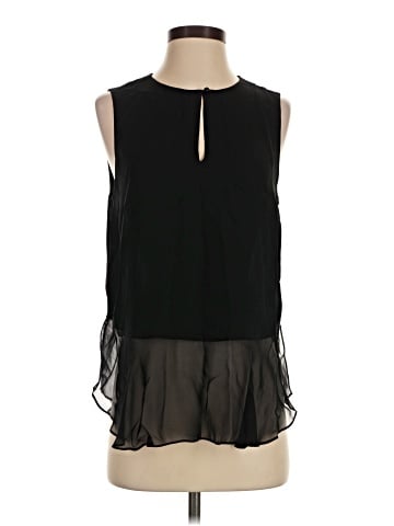 Diane von Furstenberg Sleeveless Silk Top (view 1)