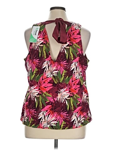Lands' End Sleeveless Blouse (view 2)