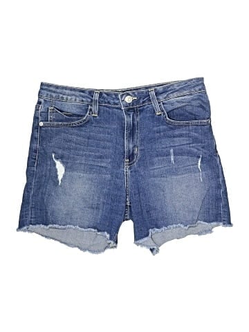 Just Black Denim Shorts (view 1)