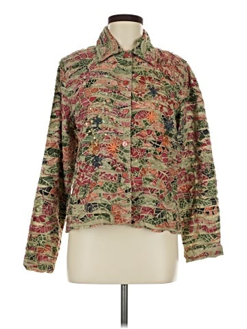 Field Flower Long Sleeve Button-Down Shirt (view 1)