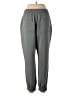 Ann Taylor 100% Polyester Solid Gray Casual Pants Size M - photo 2