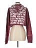 Forever 21 Print Burgundy Sweatshirt Size L - photo 2
