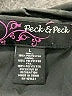 Peck & Peck 100% Polyester Black Coat Size L - photo 6