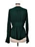 Free People 100% Polyester Green Long Sleeve Blouse Size M - photo 2