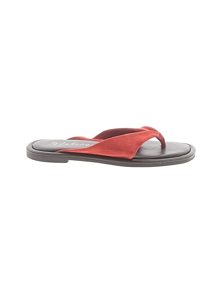 Pre-owned Matisse Flip Flops In Red