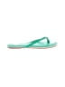 J.Crew Green Flip Flops Size 8 - photo 1
