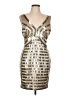 Unbranded Metallic Silver Cocktail Dress Size L - photo 1